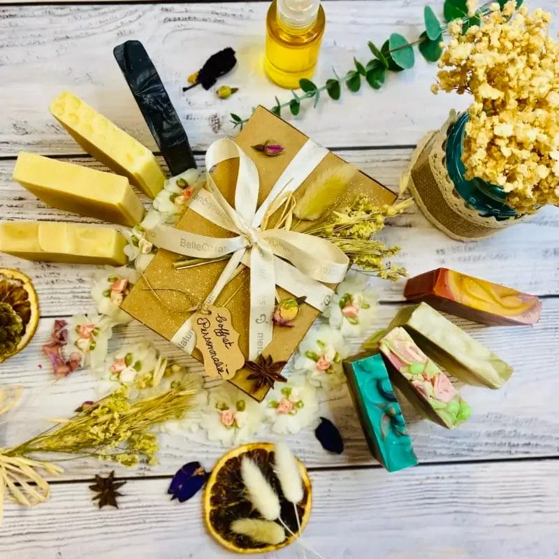 coffret de savons personnalisable