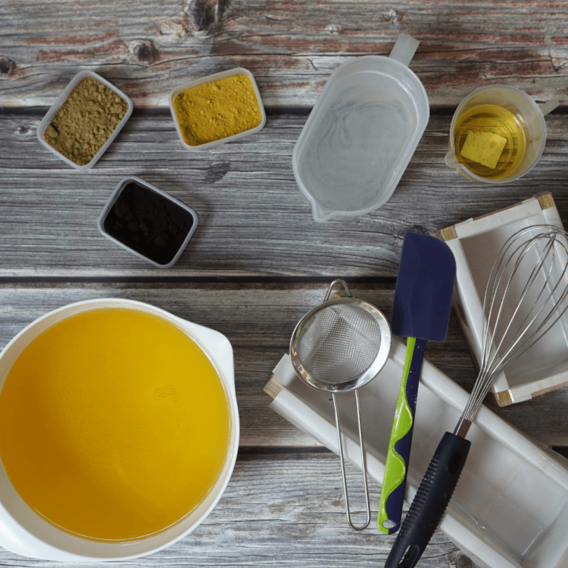 Atelier initiation à la saponification à froid