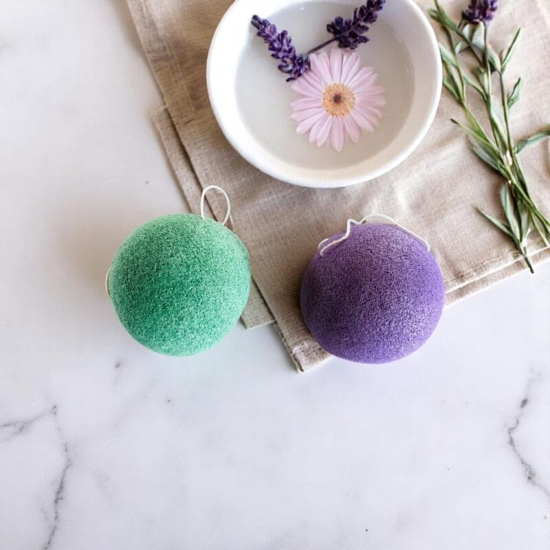 Eponge Konjac 100% naturelle